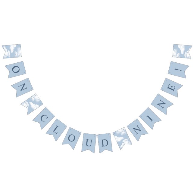 Sur Cloud Neuf Bachelorette Weekend Bannière Bunti (Tout)