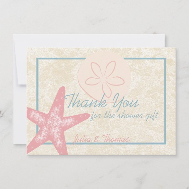 Sur la carte à plat Sea Merci (Devant)