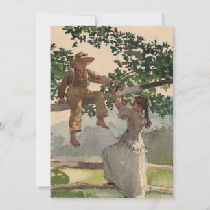 Sur la clôture Winslow Homer