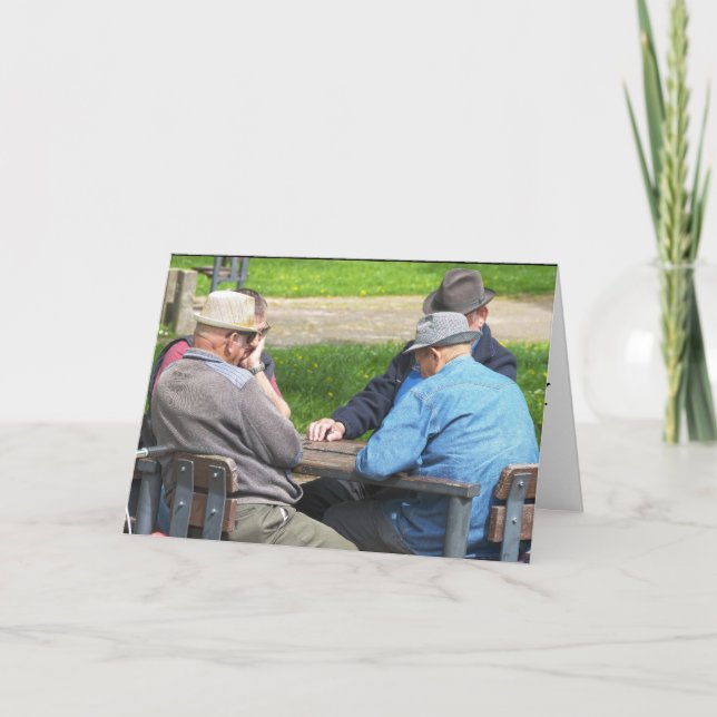 SUR LA COLLINE CARTES D'ANNIVERSAIRE POUR LES VIEU (Devant)