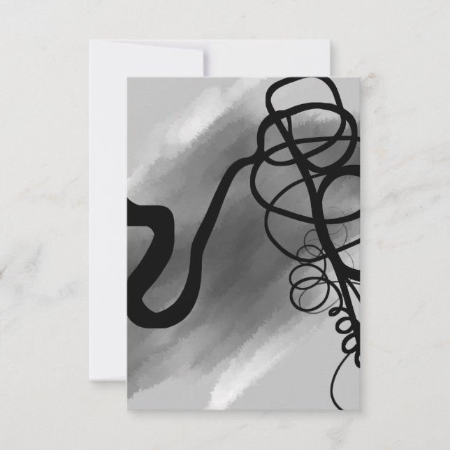 Sur la grille : gris Abstrait, noir et blanc (Devant)