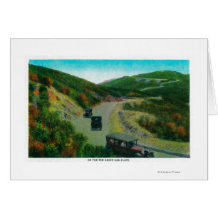 Sur la jante au-dessus de l'itinéraire de