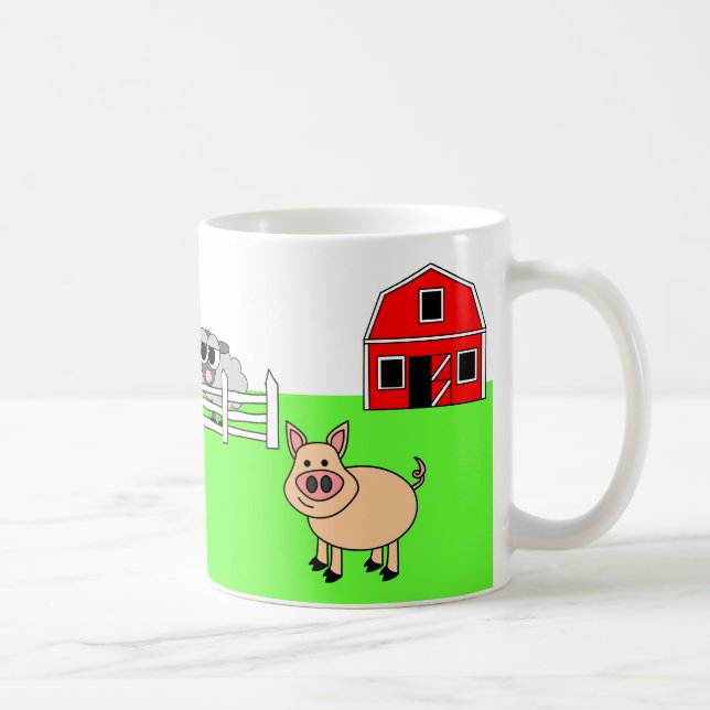 Sur La Mug De Café De La Ferme (Droite)