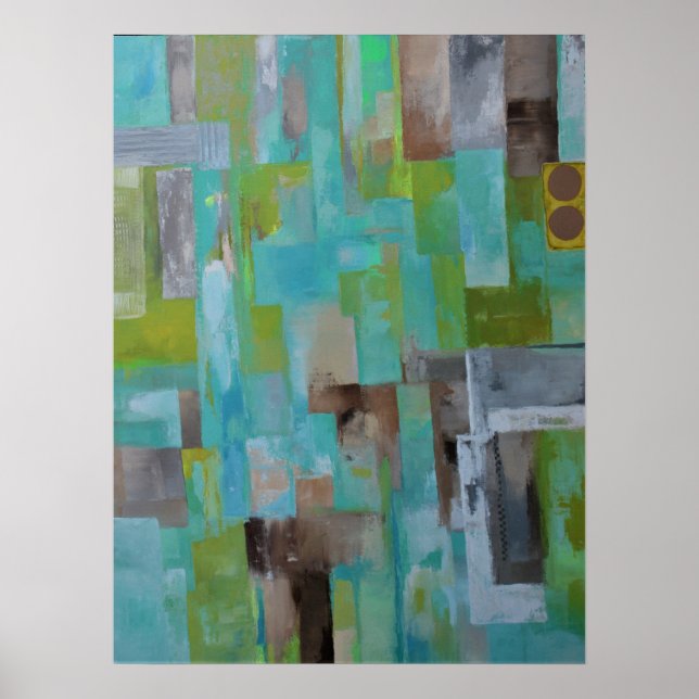 Sur la plage 18 x 24 Poster (Devant)
