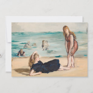 Sur la plage   Édouard Manet