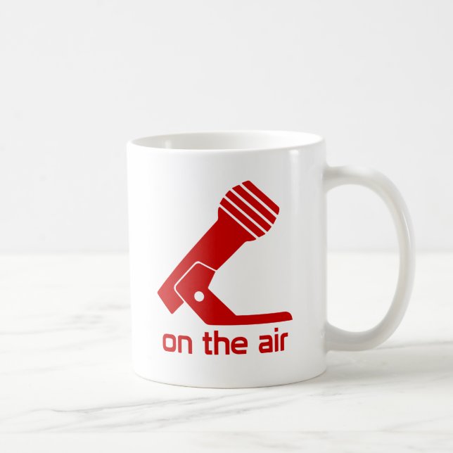 Sur la tasse d'air (conception rouge) (Droite)