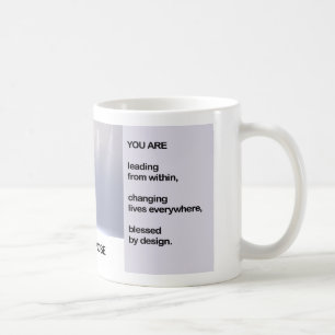 Sur la tasse de but