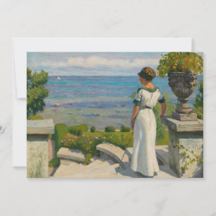 Sur la terrasse   Paul Fischer