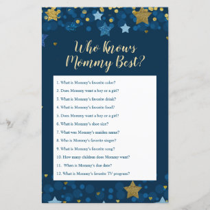Sur le Baby shower de la Lune qui connaît maman mi