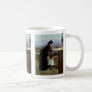 Sur le balcon par Berthe Morisot Coffee Mug