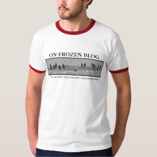 Sur le blog congelé - T-shirt de bannière