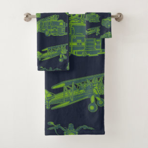 Sur le Go Blue & Green Moving Véhicules Voitures G