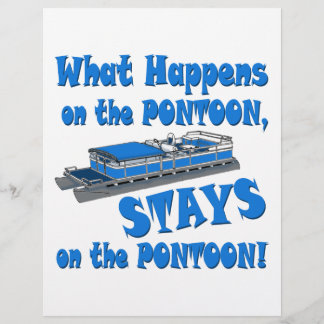 Sur le ponton