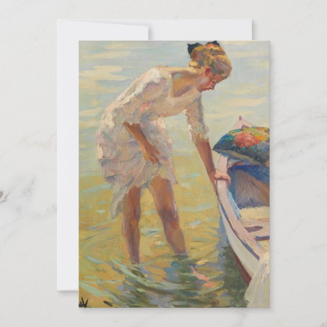 Sur le rivage | Edward Cucuel (Devant)