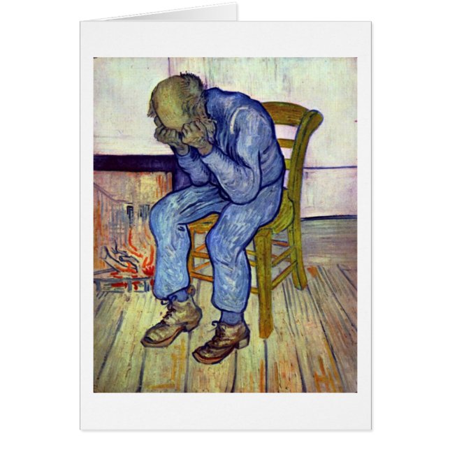 Sur Le Seuil De L'Éternité Par Vincent Van Gogh (Devant)