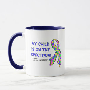 Sur le spectre (couleurs pastel) Mug