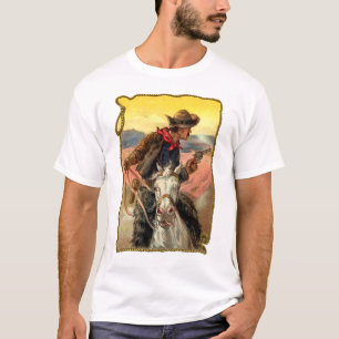 Sur le T-shirt de course