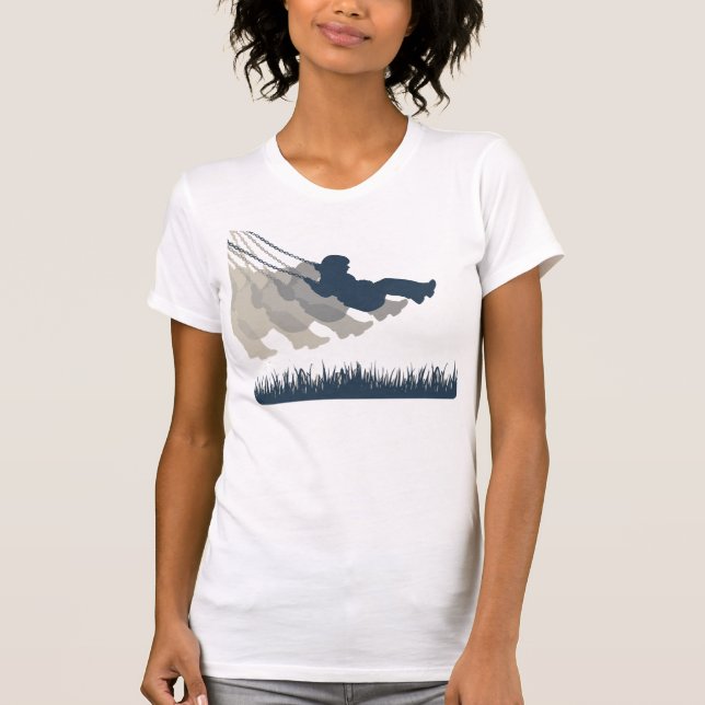 Sur le T-shirt de parc de festival d'oscillations (Devant)