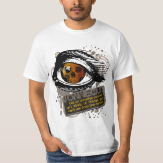 Sur le T-shirt de The Edge