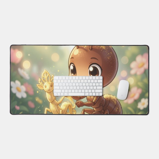 Sur les traces de l'or des fleurs.1 (Clavier et souris)