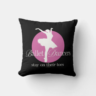 Sur Leurs Orteils (Ballet) Jeter Oreiller