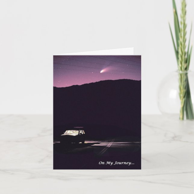 Sur mon voyage… Carte (Devant)