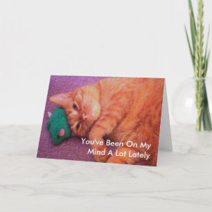 Sur My Mind Chat Carte Saint Valentin