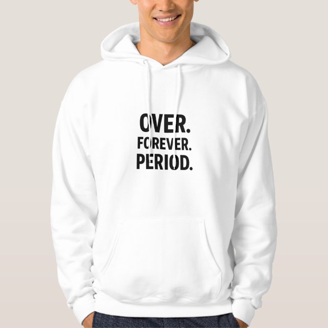 Sur Période Forever Sweat à Capuche Typographie Mo (Devant)