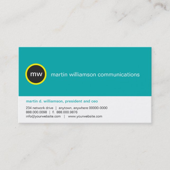 Sur place carte de visite (Devant)