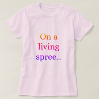 Sur Un T-shirt Vivant