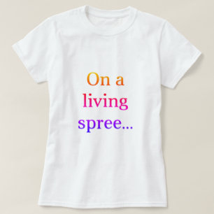 Sur Un T-shirt Vivant