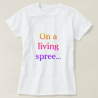 Sur Un T-shirt Vivant
