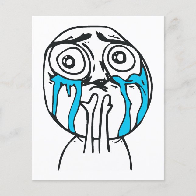 Surcharge de la mignonne face de la rage (Devant)