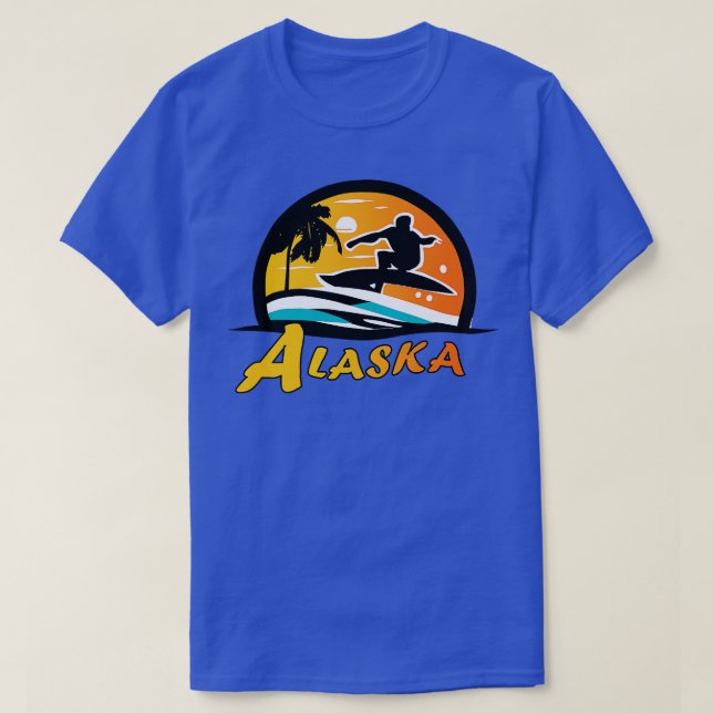Surf Alaska TShirt (Design devant)