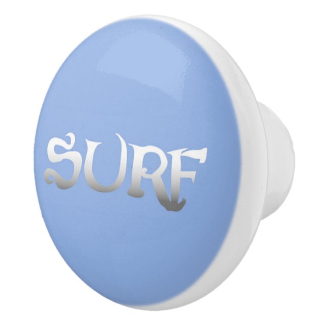 Surf bleu ceramique bouton (Droite)