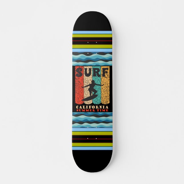 Surf California Skateboard (Devant)