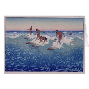 "Surf-Cavaliers, Honolulu" - Charles W. Bartlett