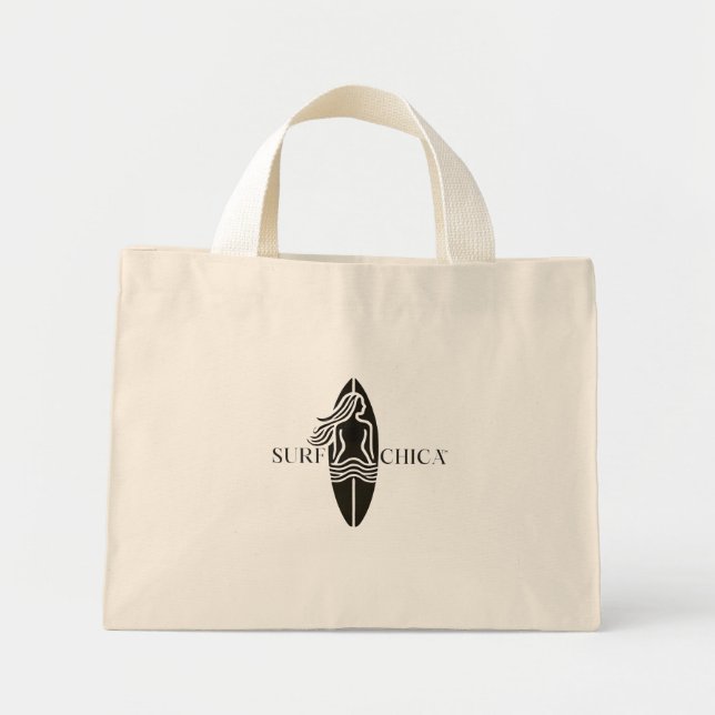 Surf Chica® Sac fourre-tout - Toile Côtière Ca Sty (Devant)
