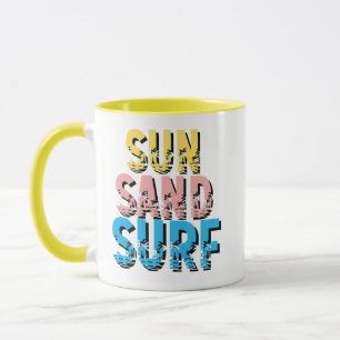 Surf DE SABLE SOLEIL Mug BEACH VIBES MUG ÉTÉ