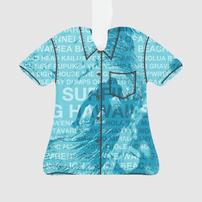 Surf Hawaii Green Room Hawaiian Aloha Shirt (devant)