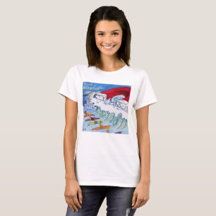 Surf Magnet femme blanc T-shirt