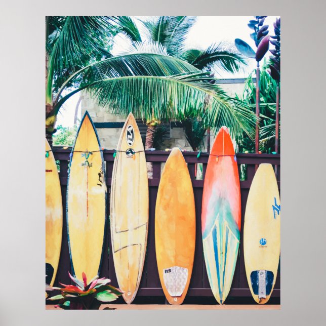 Surf Oahu | Poster (Devant)