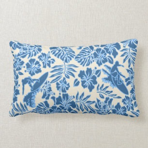 Surf Pareau Hawaiian réversible Lumbar Coussin