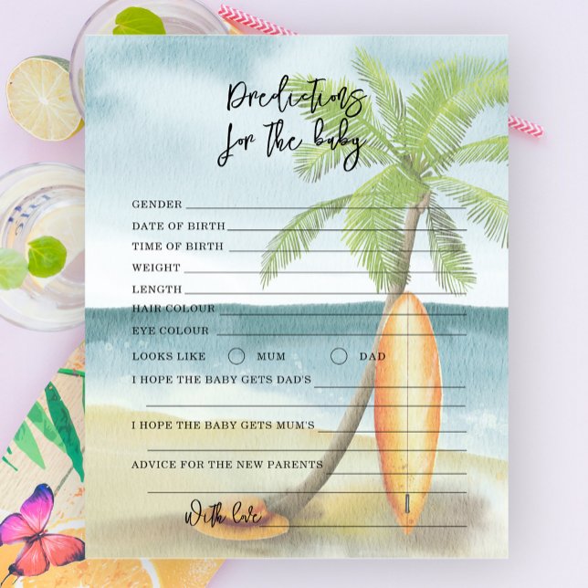 Surf plage - prédictions et conseils bébé (Créateur téléchargé)