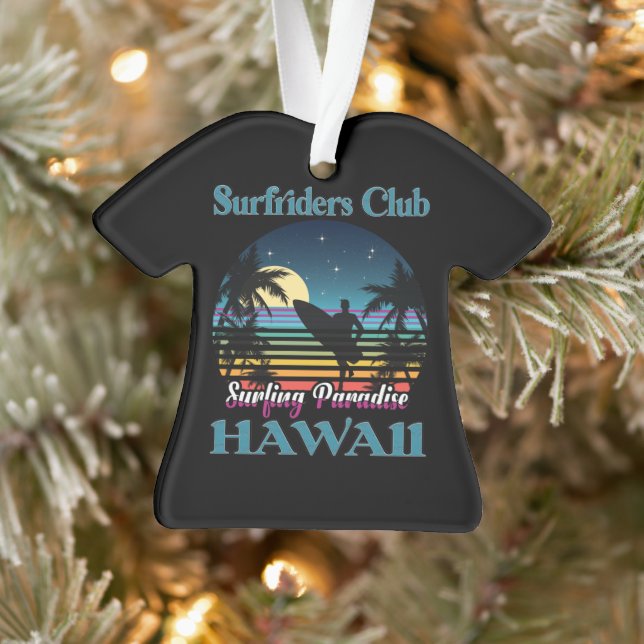 Surf riders Club, Surfing Paradise, Hawaï (Arbre)