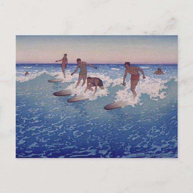 'Surf-Riders, Honolulu' - Carte postale (Devant)