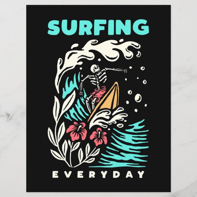 Surf tous les jours (Devant)