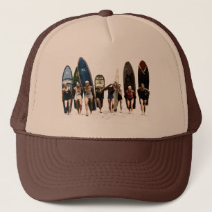 Surf vers le haut de casquette vintage de
