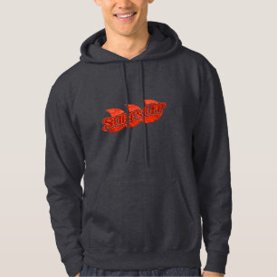 Surf vers le haut vagues rouges et sweat - shirt à