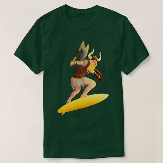 Surf Viking Classic TShirt (Design devant)